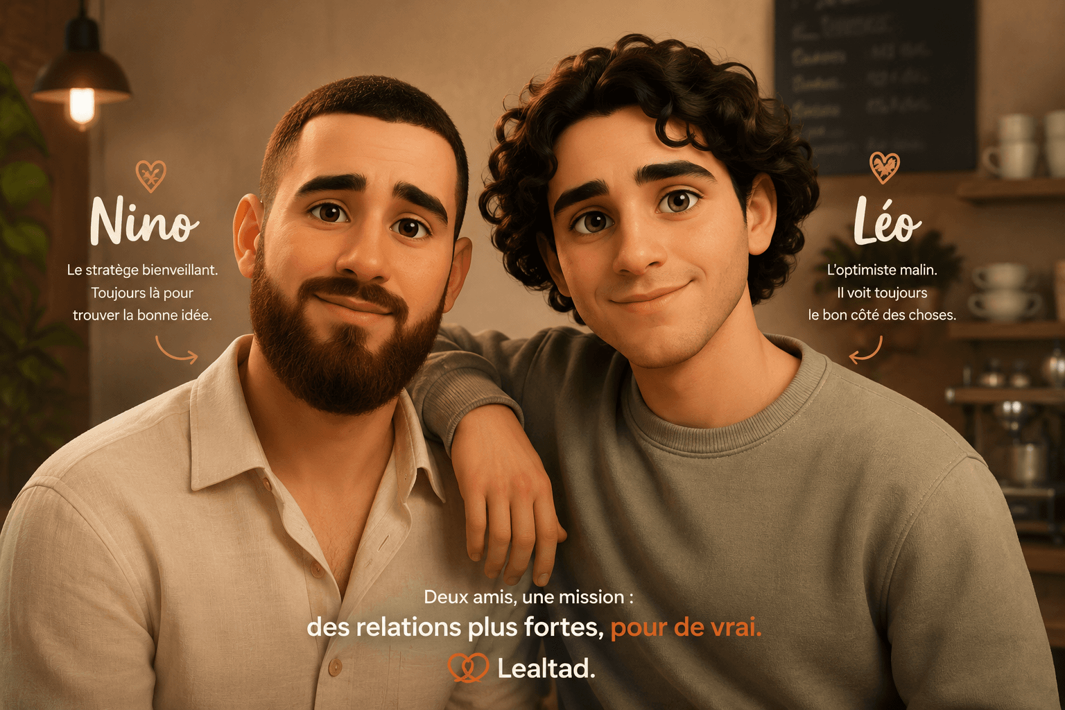 Los dos fundadores de Lealtad